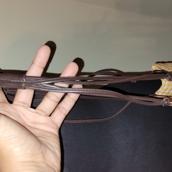 🤎HP🤎Croft & Barrow Straw Shoulder Purse🤎 - Picture 6 of 8